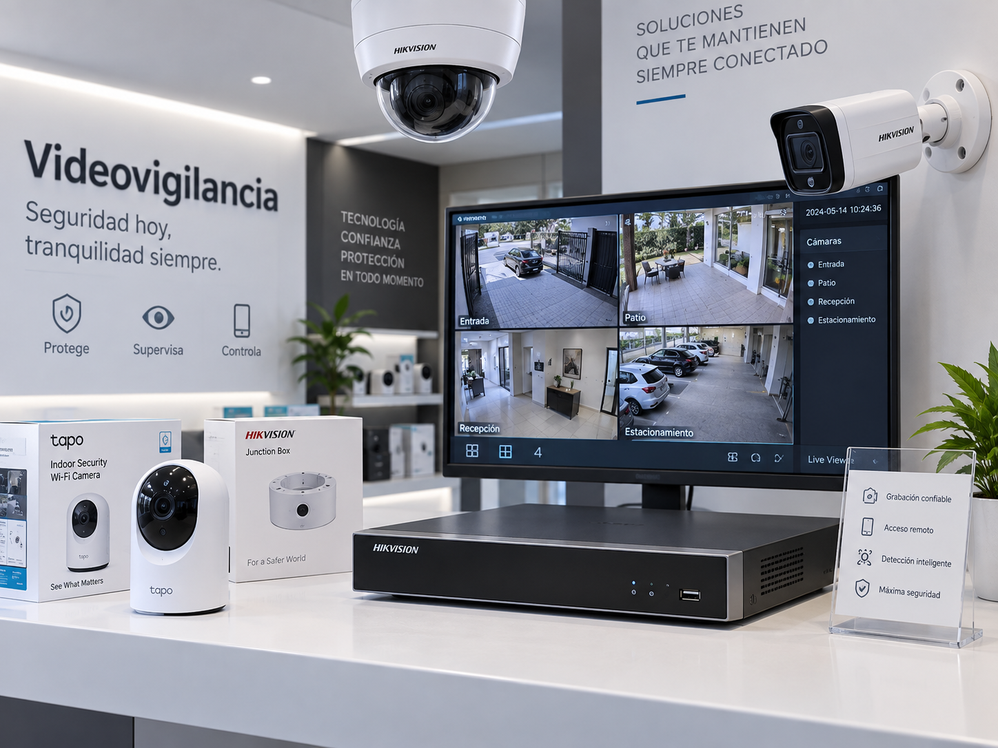 Videovigilancia y cámaras de seguridad